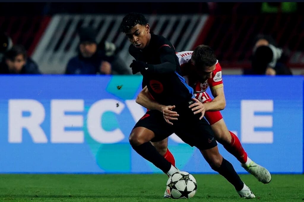 لامين جمال وليفاندوفسكي يغيبان عن برشلونة بسبب الإصابة