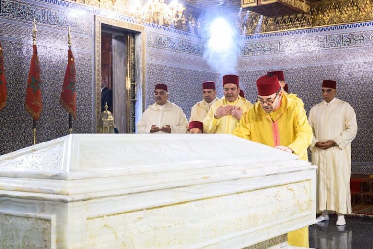 Tombe De Feu Sm Le Roi Mohammed V