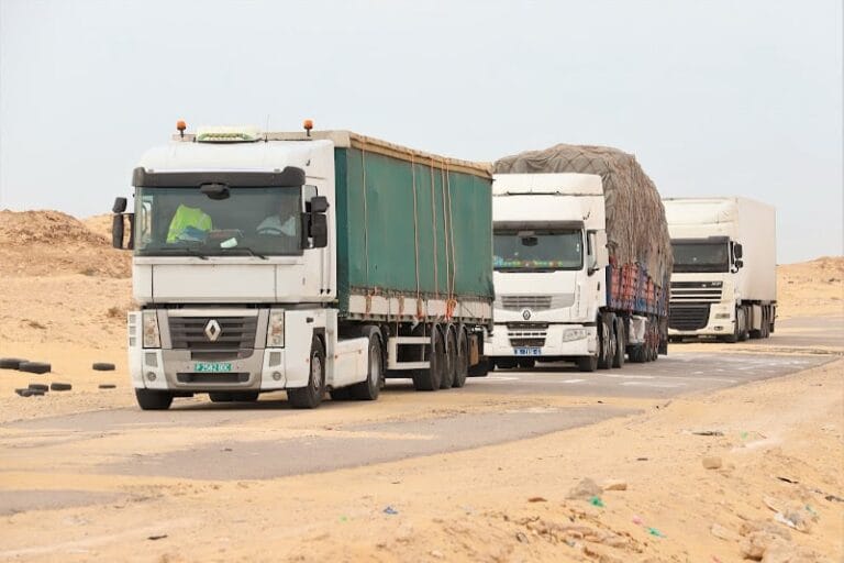 Mauritanie camion