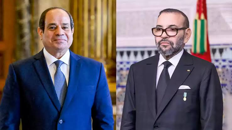 الملك محمد السادس يتوصل ببرقية تهنئة من الرئيس المصري عبد الفتاح السيسي