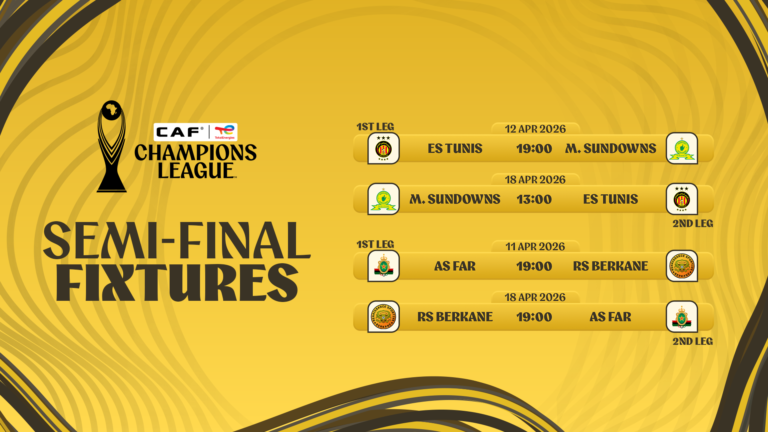 CAF يحدد مواعيد نصف نهائي دوري أبطال إفريقيا وكأس الكونفدرالية 2026 ويعلن عن جوائز قياسية