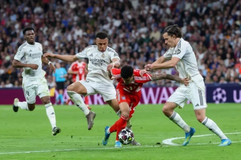 بايرن ميونيخ يهزم ريال مدريد في البرنابيو بهدف كين ويقترب من نصف نهائي دوري أبطال أوروبا