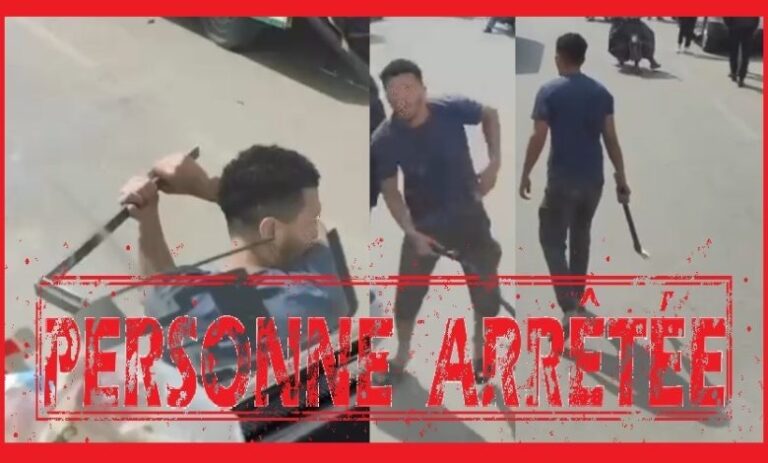 اعتقال شخص بالبيضاء بعد إرباك السير العام وحيازة سلاح أبيض