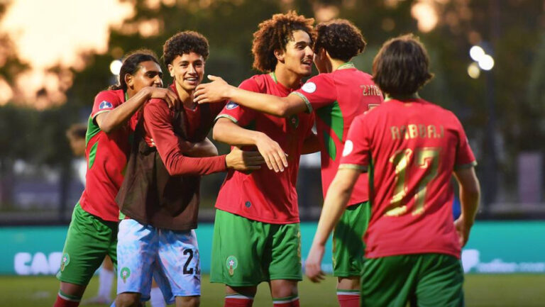المنتخب المغربي لأقل من 17 سنة يتأهل إلى ربع نهائي كأس إفريقيا ويضمن المشاركة في مونديال قطر 2026