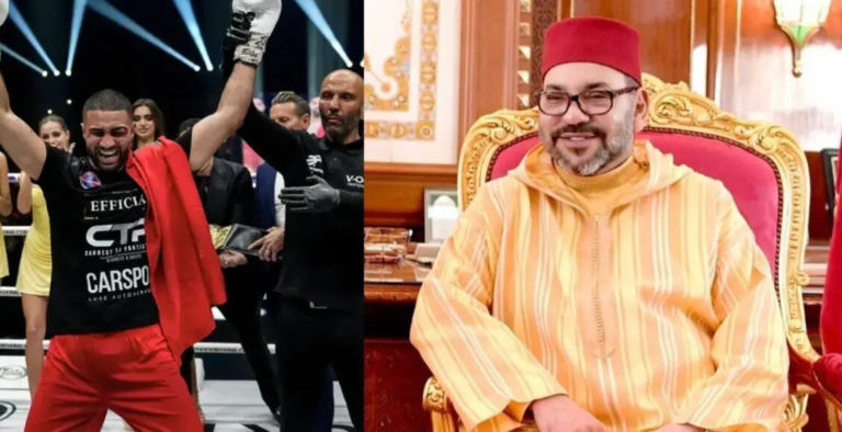 الملك محمد السادس يهنئ توشاسي بعد تتويجه بطلاً للعالم في الكيك بوكسينغ