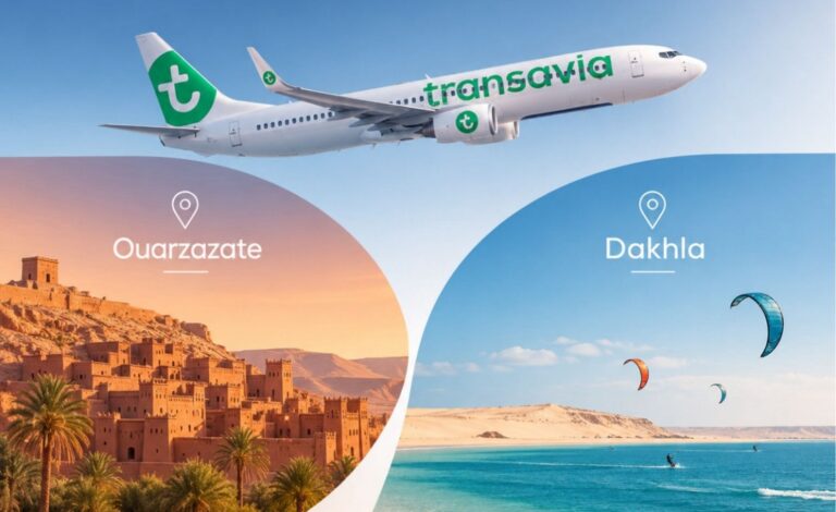 المغرب يوسع شبكة الربط الجوي السياحي.. ترانسافيا ترفع رحلاتها المباشرة نحو ورزازات والداخلة