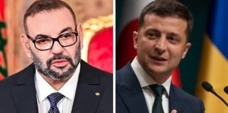 زيلينسكي يشيد برسالة الملك محمد السادس ويؤكد حرص أوكرانيا على تعزيز العلاقات مع المغرب