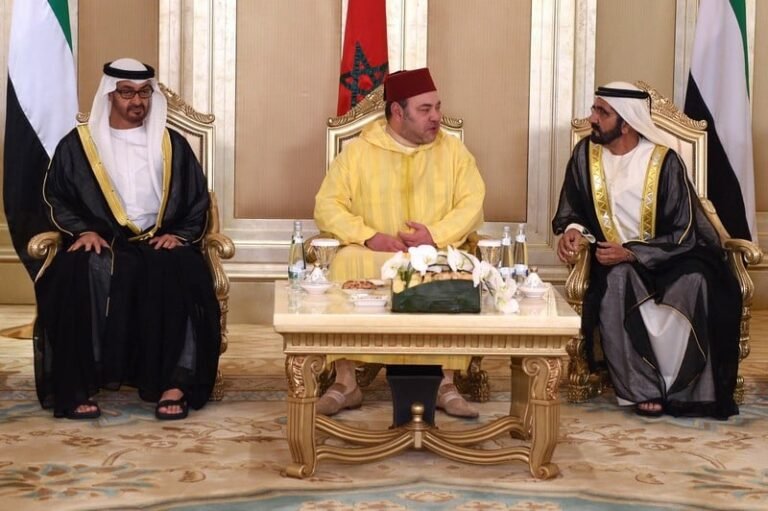 الملك محمد السادس يعزي قادة دولة الإمارات