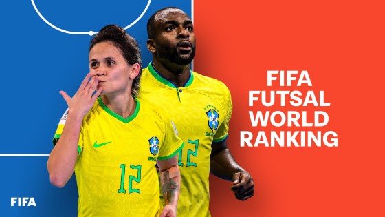 البرازيل تتربع على عرش تصنيف FIFA لكرة الصالات للرجال والسيدات في سبتمبر 2026