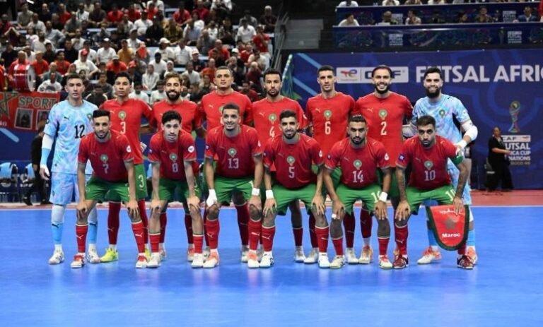 المنتخب المغربي لكرة القدم داخل القاعة يواجه زامبيا في الجولة الثانية من كأس إفريقيا للأمم